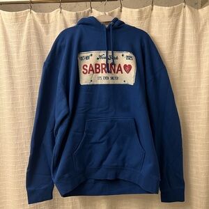 SABRINA CARPENTER TOUR HOODIE - NYC - Size XL